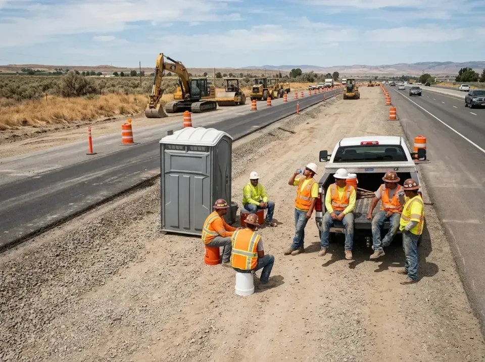 highway-road-construction-crew-007 — frequently asked questions, Porta Potty and Restroom Rentals in Fort Pierre, SD